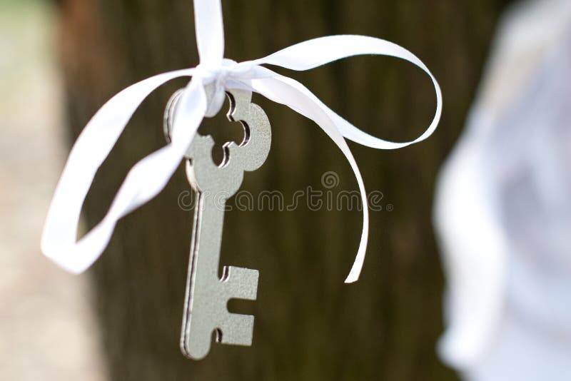 Key on wedding stock photo. Image of romance, marriage 98155680