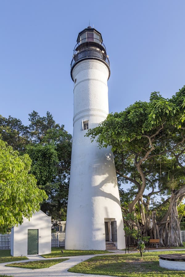 The Key West Lighthouse, Florida, USA Stock Photo Image of outdoor