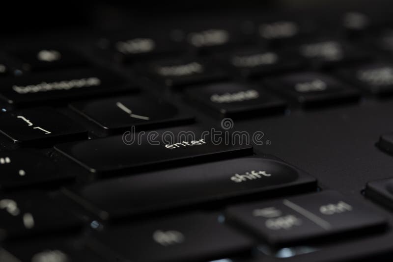 Keyboard and Key Buttons To Type Text. Stock Image Image of electric