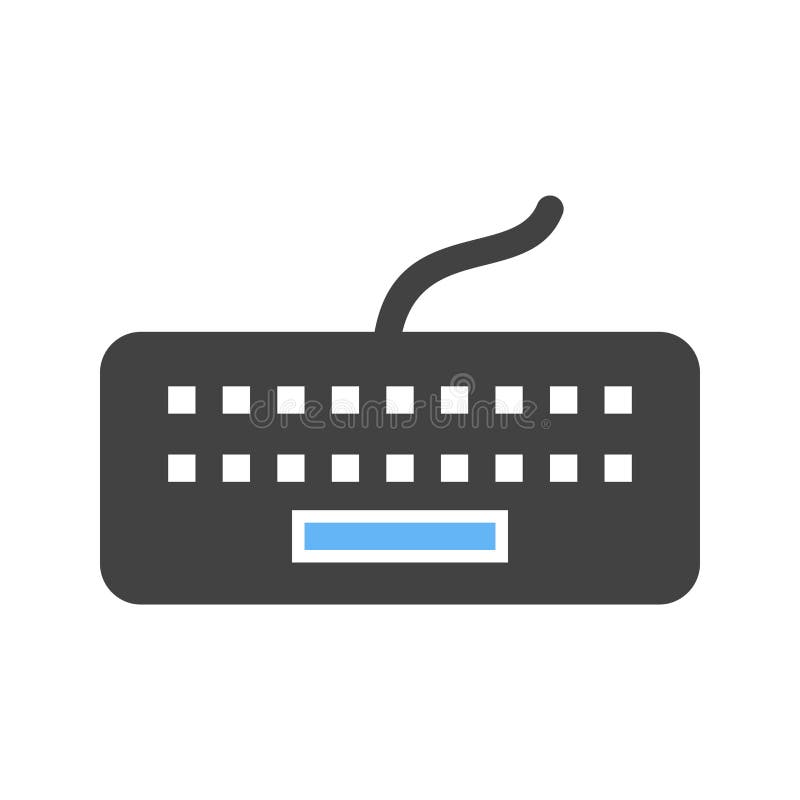 Keyboard computer typing stock vector illustration of text 110990598