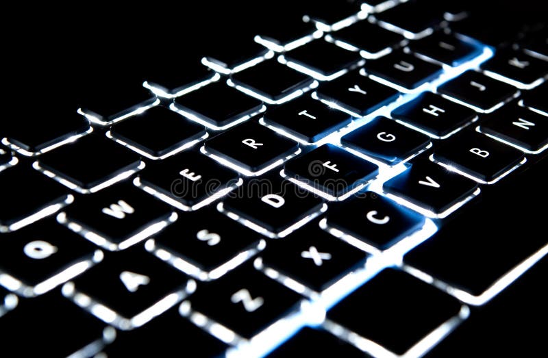 Keyboard light stock image. Image of light, keyboard 120593743