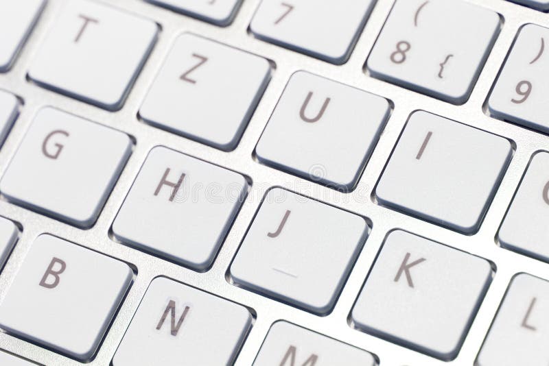 Keyboard of a modern laptop royalty free stock image