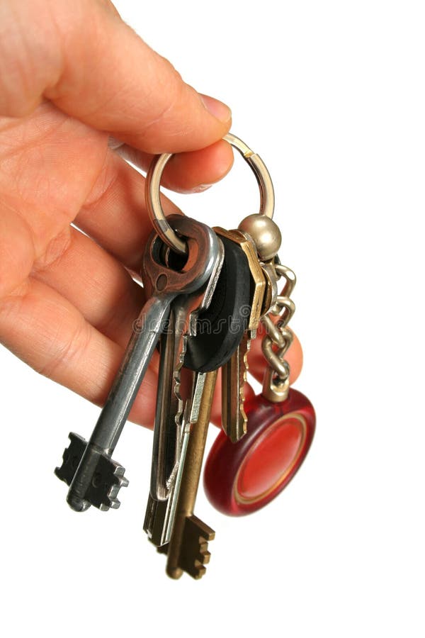 Keys in a hand