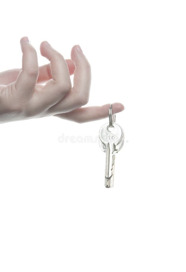 Keys in hand