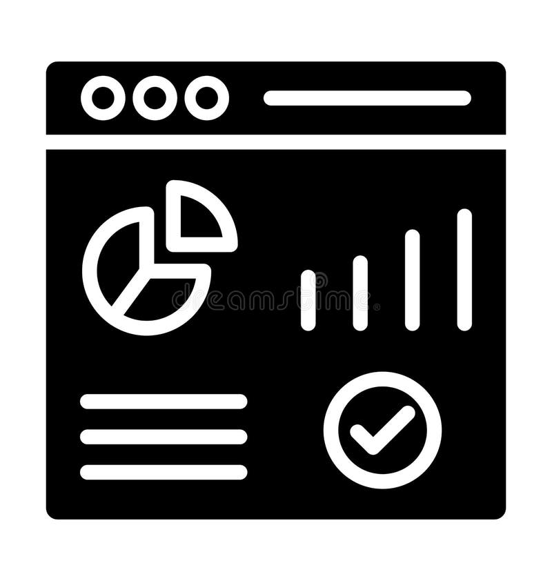Keyword Analysis Isolated Vector Icon Which Can Easily Modify Or Edit Stock Vector Illustration Of Modify Performance