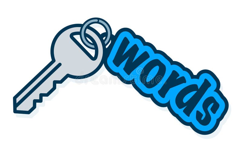 Keywords Concept with a Cartoon Key and Tag Stock Vector - Illustration of drawing, conjunction: 85887804 Keywords Concept with a Cartoon Key and Tag Stock Vector - Illustration of drawing, conjunction: 85887804