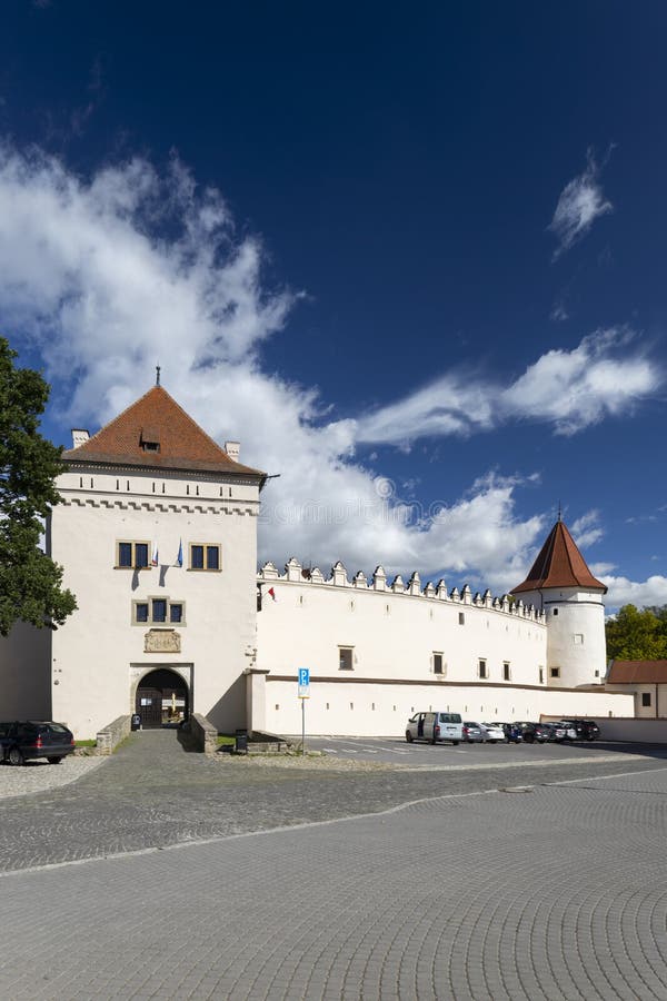 Kezmarok castle in northen Slovakia