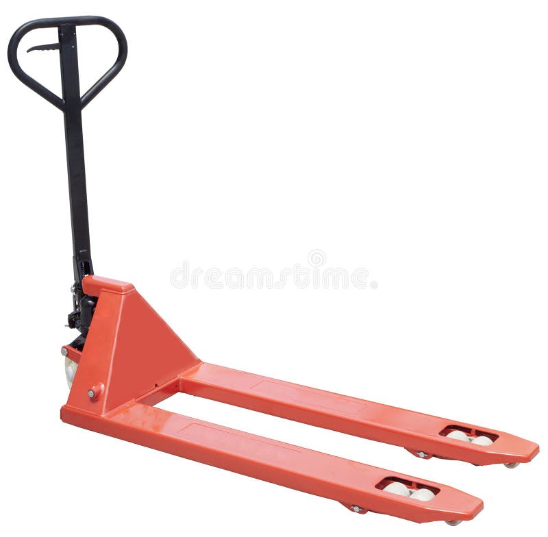 2000 Kg. Pallet Truck (with Clipping Paths) Stock Image Image of lift