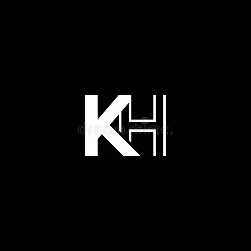 KH or HK Abstract Outstanding Professional Business Awesome Artistic ...