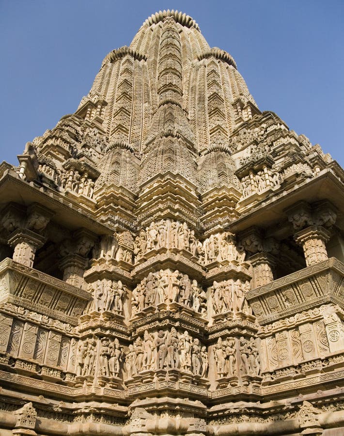 Khajuraho - Madhya Pradesh - India stock image Khajuraho - Madhya Pradesh - India stock image