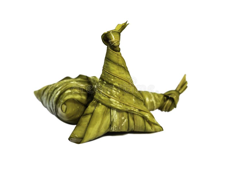 Khanom Tom, dopo essere stato bollito fotografia stock