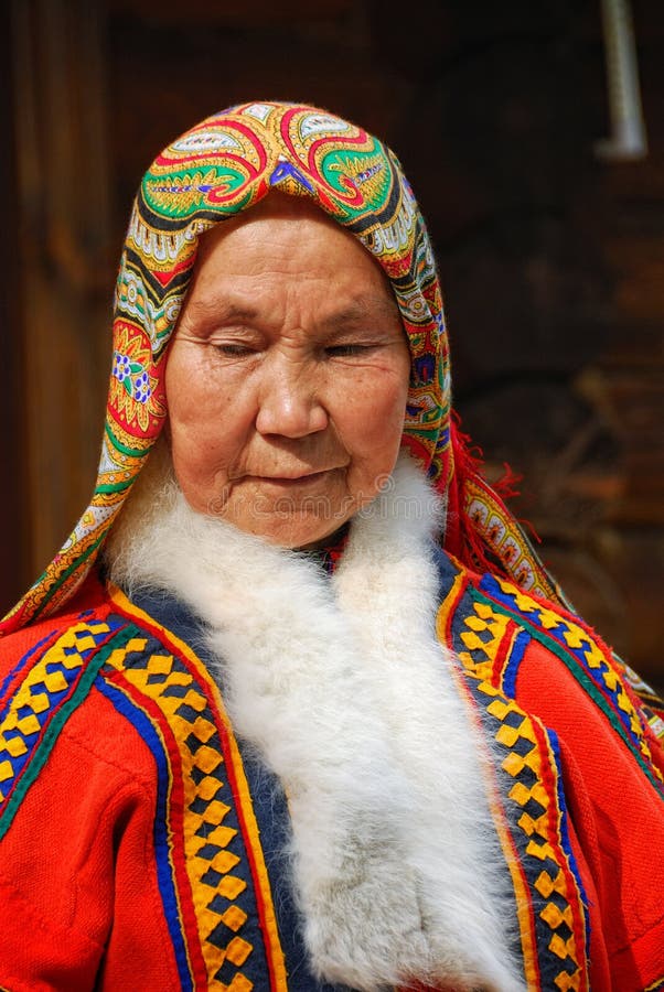Khanty herder woman editorial stock photo. Image of russia - 73081103