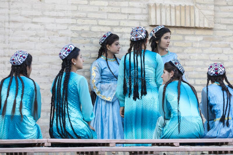 Khiva Uzbekistan August 26 2018 Folk Dancers Performs Traditional