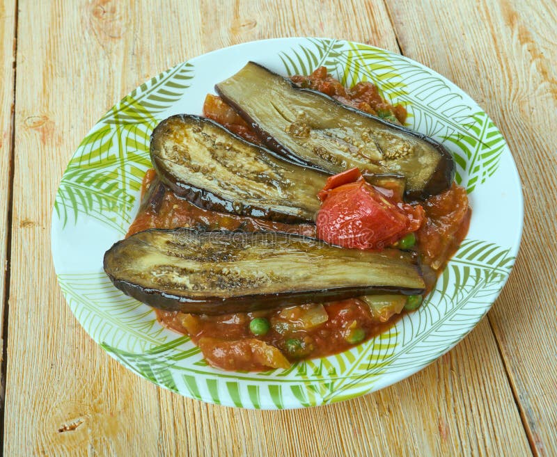 Khoresh ebademjan royalty free stock image