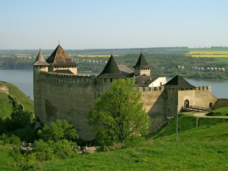 khotyn de forteresse photographie stock libre de droits khotyn de forteresse photographie stock libre de droits