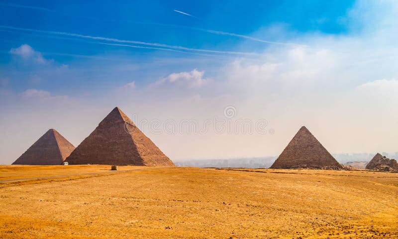 Khufu ostrosłup w Egipt