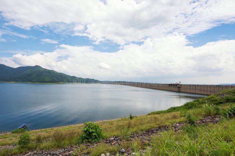 Khun dan dam in Nakhon Nayok