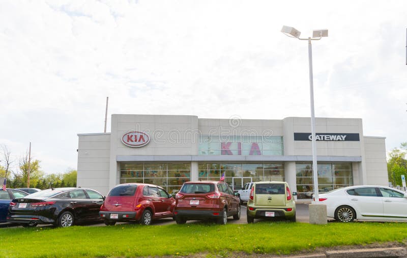 The Kia Store front editorial photo. Image of american 116665236