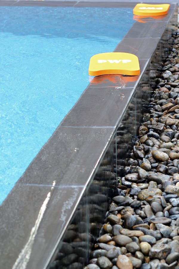 Kickboard in the Swimming Pool. Stock Photo Image of blue, pool 45369214