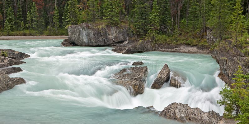 Kicking Horse River at Natural Bridge