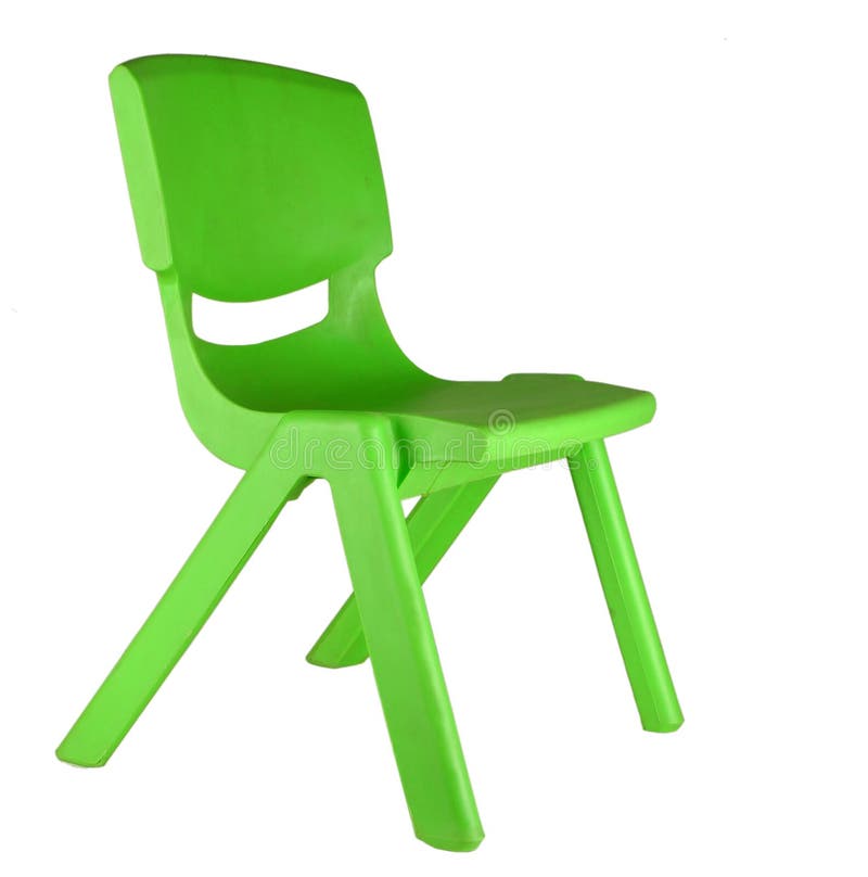 green kids chair