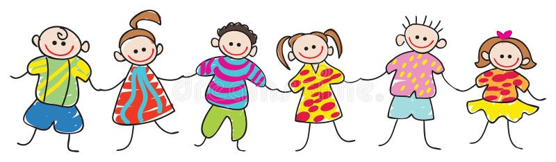 Download Kid friends stock vector. Illustration of learner, illustrated - 15093371