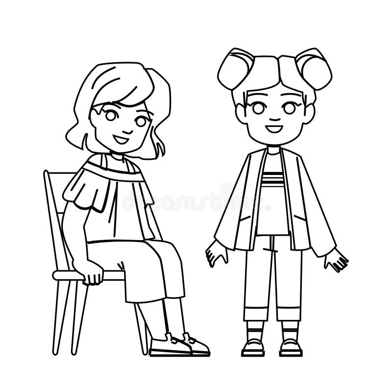 Sit Stand Student Stock Illustrations 385 Sit Stand Student Stock