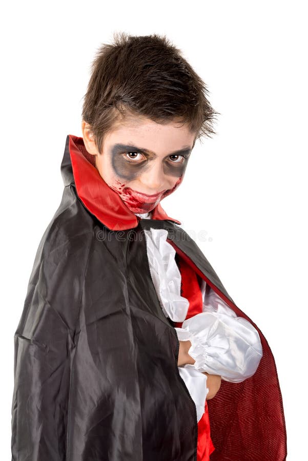 Kid in Halloween costume stock image. Image of celebrate - 76362797