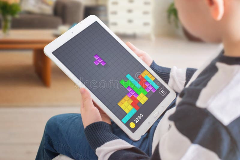 Tetris game hi-res stock photography and images - Alamy