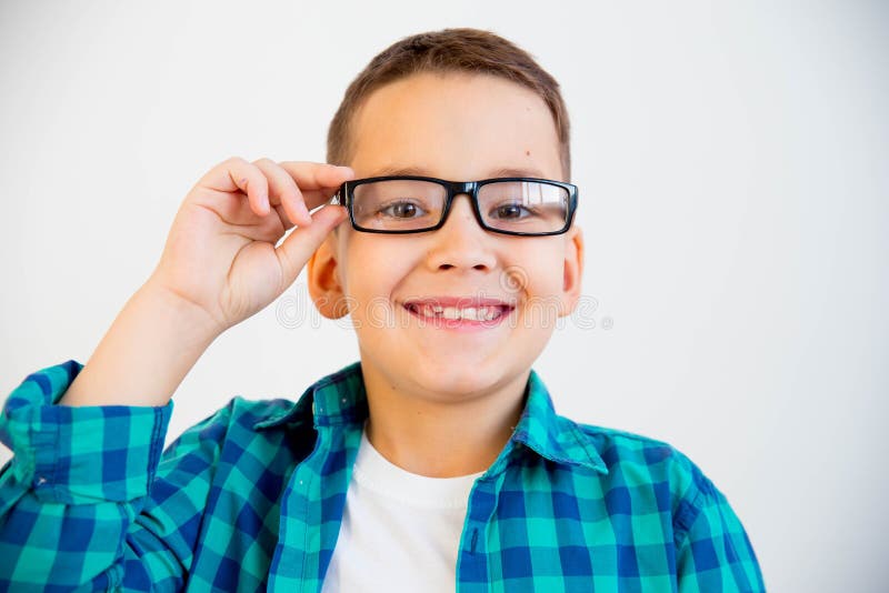 Kid wearing glasses stock photo. Image of girlhood, friendly 112972328