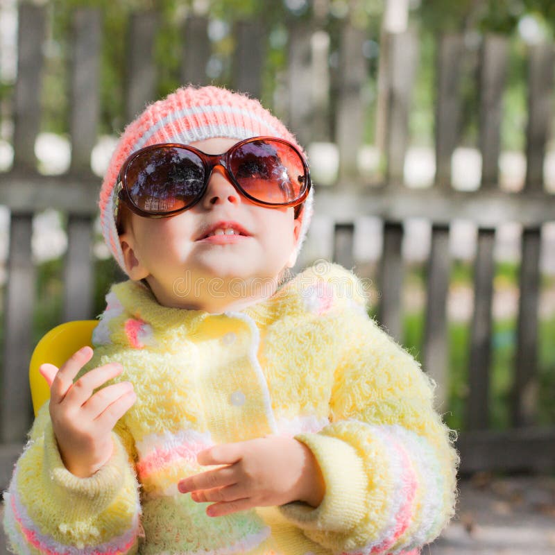 551 Playful Kid Wearing Sunglasses Stock Photos Free & RoyaltyFree