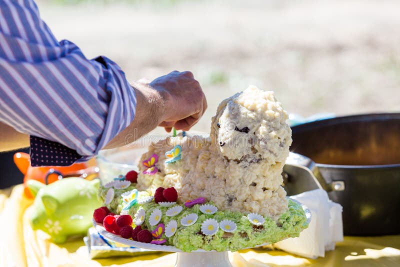 Kids birthday party stock image. Image of pastry, sheep - 52387485