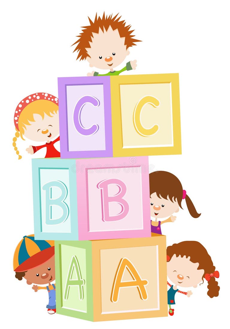 Kids Preschool Blocks Stock Illustrations 3,488 Kids Preschool Blocks