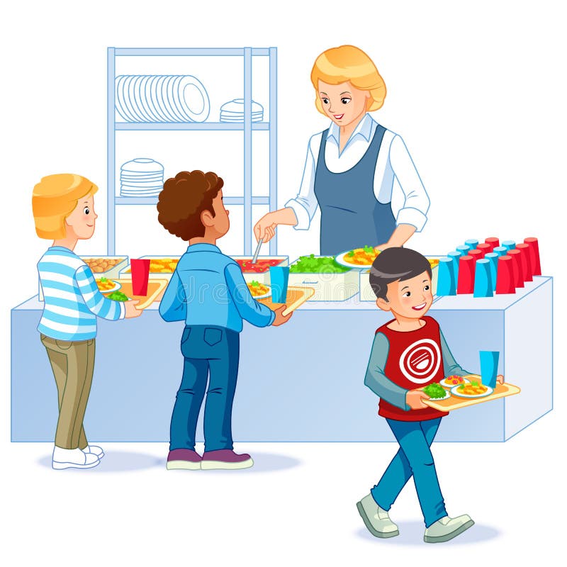 Kids Canteen Stock Illustrations – 298 Kids Canteen Stock Illustrations,  Vectors & Clipart - Dreamstime