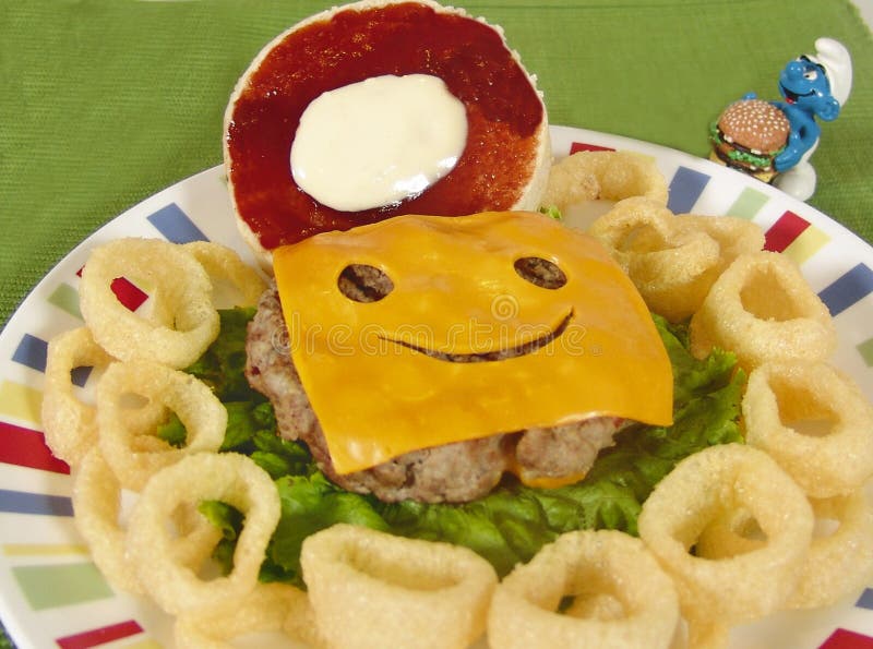 Kids cheeseburger