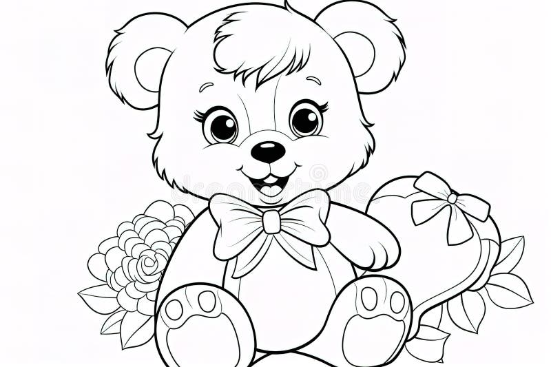 1,700+ Fluffy Teddy Bear Drawing Stock Illustrations, Royalty-Free Vector  Graphics & Clip Art - iStock
