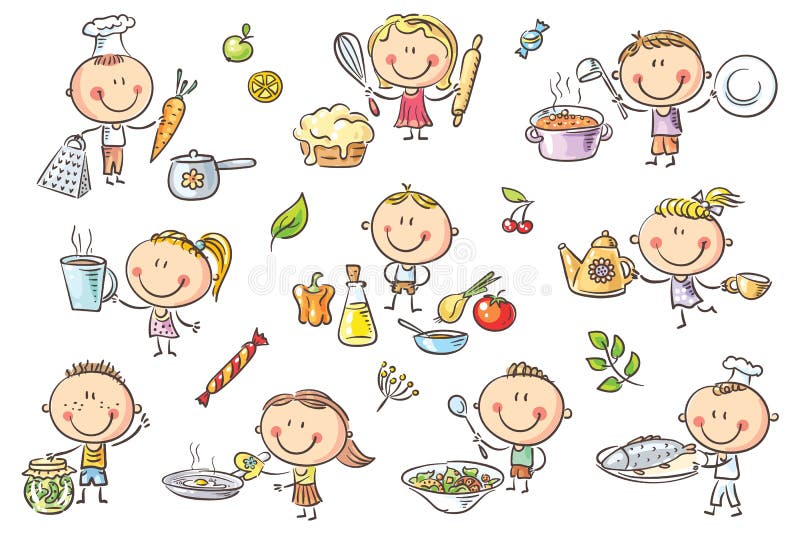 Cooking Stock Illustrations 544 048 Cooking Stock Illustrations Vectors Clipart Dreamstime