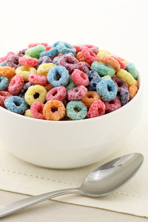 Kids delicious cereal loops or fruit cereal