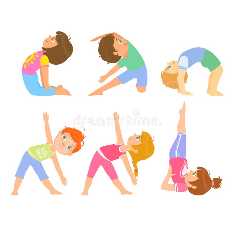 Kids Yoga Stock Illustrations – 5,389 Kids Yoga Stock Illustrations ...