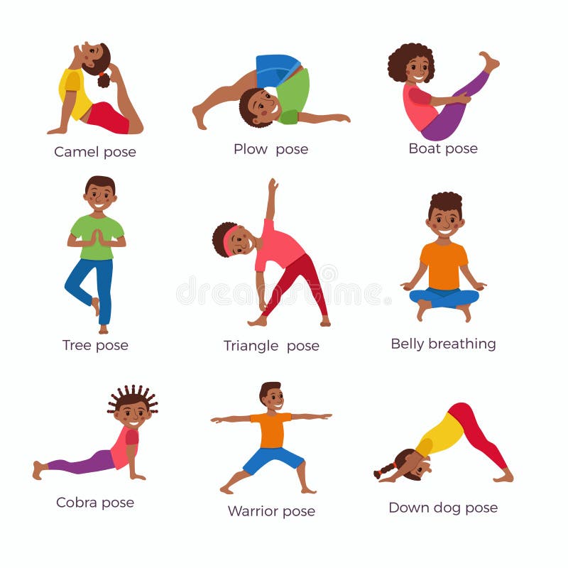 10 Fun and Easy Yoga Poses For Kids | Creative System