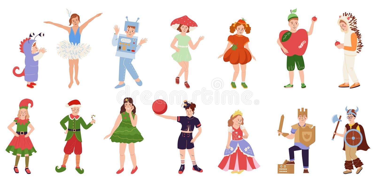 Fairy tale characters set Royalty Free Vector Image