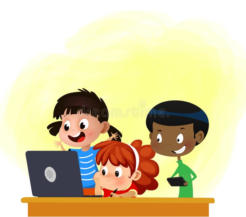 Free Vector  Cute man playing game on computer cartoon vector icon  illustration. people technology icon isolated