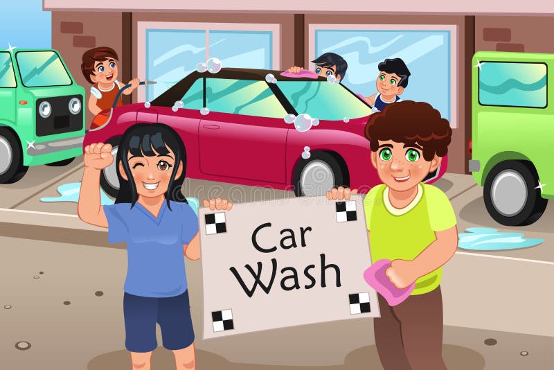 Car Wash Cartoon Stock Illustrations – 2,204 Car Wash Cartoon Stock  Illustrations, Vectors & Clipart - Dreamstime