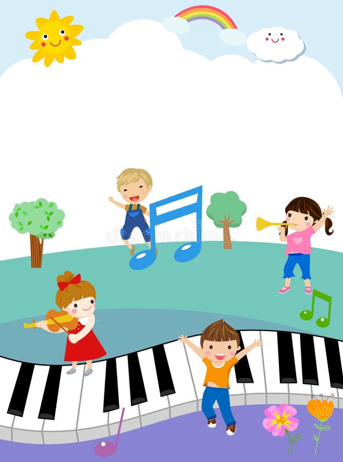 Piano Lesson Kids Stock Illustrations – 443 Piano Lesson Kids Stock