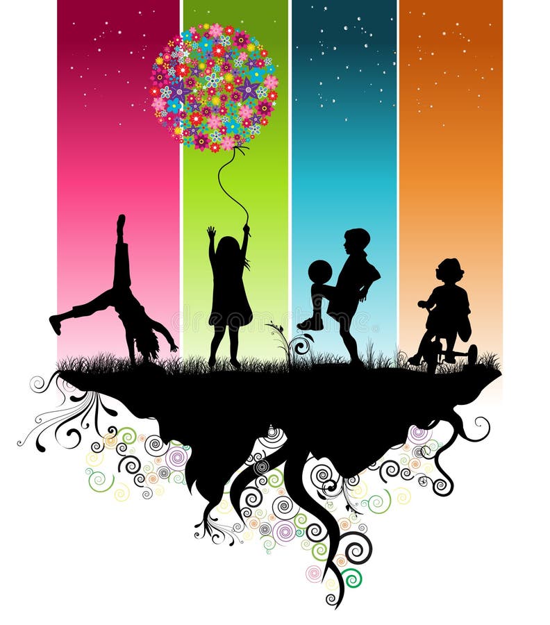 Kids Playing Clipart Images – Browse 73,431 Stock Photos, Vectors, and  Video