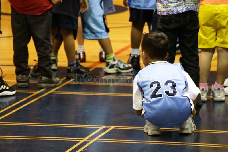 Kids playing in the Gym