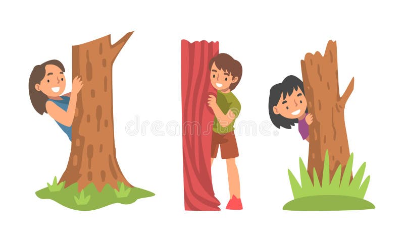 Hide Indoor Playing Seek Stock Illustrations 39 Hide Indoor Playing Seek Stock Illustrations