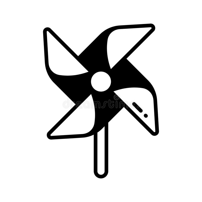 Kids Plaything, an Amazing Icon of Pinwheel in Modern Style, Premium