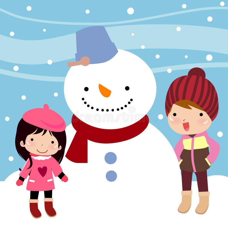 Kids Building Snowman Images – Browse 9,911 Stock Photos, Vectors, and  Video