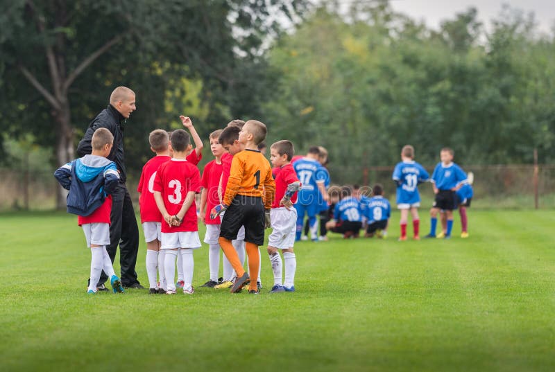 KidS soccer team stock image. Image of event, competition 61165511